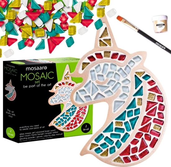 Picture of Roter Kafer ZESTAW KREATYWNY MOZAIKA JEDNOROEC KOLOROWY OZDOBA MAY ARTYSTA