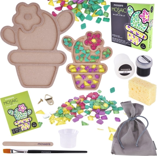 Picture of Roter Kafer Zestaw Kreatywny Mozaika W Ksztacie Kaktusa Do Zawieszenia Mega Akcesoria