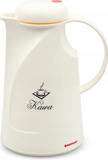 Picture of Rotpunkt Dzbanek termos konferencyjny ROTPUNKT 280 1 L szklany wkad nadruk KAWA