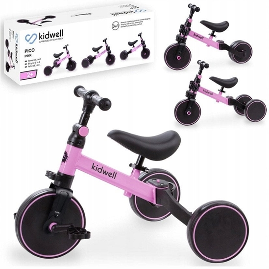 Picture of ROWEREK 3w1 PICO PINK ROSE 5906601706523