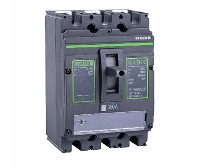 Picture of Rozcznik kompaktowy Noark Ex9M1SD 112797 AC 3P EU 160A 3F IP20 szary