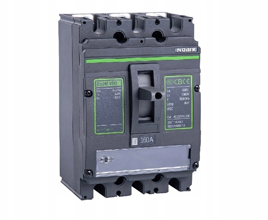 Picture of Rozcznik kompaktowy Noark Ex9M1SD 112797 AC 3P EU 160A 3F IP20 szary