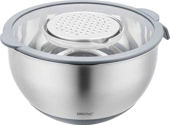 Picture of Rozdrabniacz Banquet MISKA STALOWA Z FUNKCJ TARKI SZATKOWNICY KINGHOFF KH-1862
