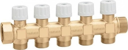 Picture of Rozdzielacz z zaworami odcinajcymi 3/4X 5 23 p.1,5 GZ