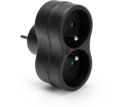 Attēls no Rozganik podwójny R-270P Montis czarny MT026-BK