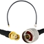 Изображение RP-SMA Male to N Male 50cm Coaxial Cable — HF240 (LMR240 equivalent)