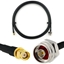 Attēls no RP-SMA Male to N Male Hex 3m Coaxial Cable — HF240 (LMR240 equivalent)