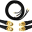 Изображение RP-SMA Male to RP-SMA Female 3m Twin Coaxial Cable — HF240 (LMR240 equivalent)