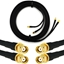 Изображение RP-SMA Male to RP-SMA Male 2m Twin Coaxial Cable — HF240 (LMR240 equivalent)