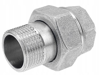 Picture of rubunek chrom 3/4 prosty z uszczelk F