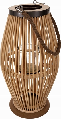 Attēls no Ruhhy Lampion bambusowy rattanowy Gardlov 24282