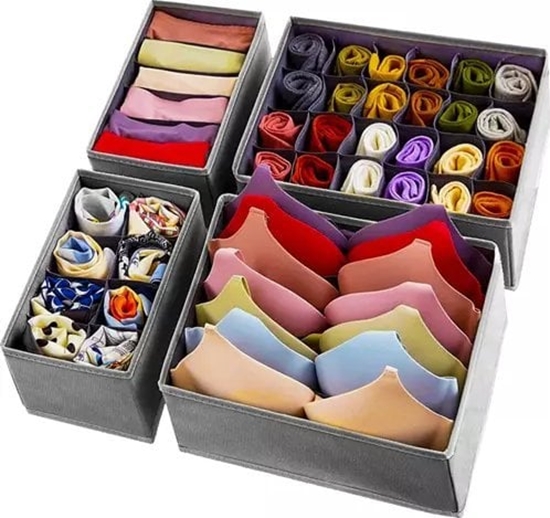 Picture of Ruhhy Organizer na bielizn- zestaw 4 szt. 19914