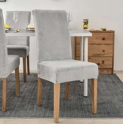 Picture of Ruhhy Pokrowiec na krzeso- szary welur 22979