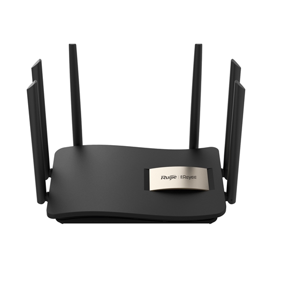 Picture of Ruijie RG-EW1200G PRO 1300Mbps Wi-Fi 5 Dual-Band 6 dBi 5 GHz Gigabit x3 LAN Mesh Wireless Router Melns