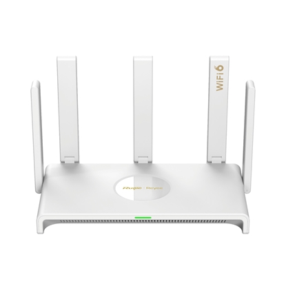 Picture of Ruijie RG-EW3000GX 300Mbps Wi-Fi 6 Divu-WAN x5 5dBi 5GHz Bezvadu Gigabit LAN rūteris Balts