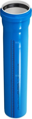 Picture of Rura  kanalizacji  UdBEM 50x2.0x3000 ULTRA-dB niskoszumowa niebieska