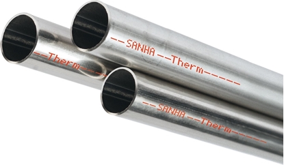 Picture of Rura SANHA-Therm ze stali wglowej ocynkowanej zewntrznie d18x1,2- odcinek 3m (S)