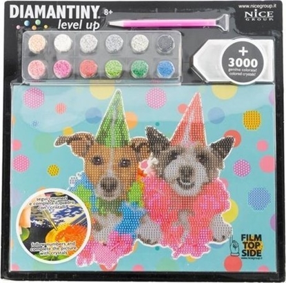 Изображение Russell Hobbs Mozaika cekinowa samoprzylepna Psy impreza 32x32 B/C RUSSELL