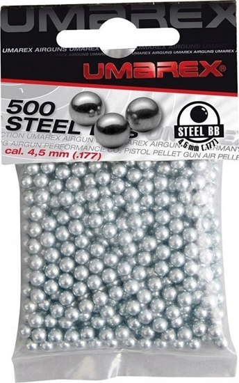 Picture of rut 4,46 mm BBs UMAREX Steel kulki stalowe 500 szt
