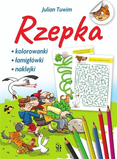 Изображение Rzepka. Kolorowanki, amigówki, naklejki