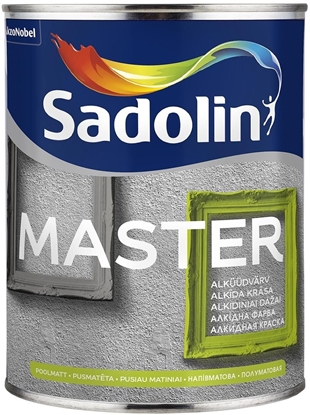 Изображение Sadolin ALKYD ENAMEL PAINT MASTER 30 BW 1L