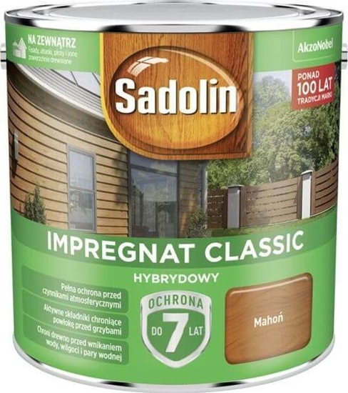 Picture of Sadolin SADOLIN IMPREGNAT CLASSIC HYBRYDOWY 7 LAT MAHOÅ 2.5