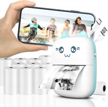 Attēls no SafeScan Safescan TP-230 Thermodrucker Papierbreite: 58 mm   Schwarz