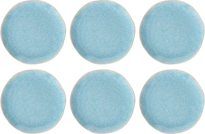 Picture of Sagaform ROSE&TULIPANI CONCERTO FUSE AZZURRO Zestaw 6 talerzy do saatek 22 cm