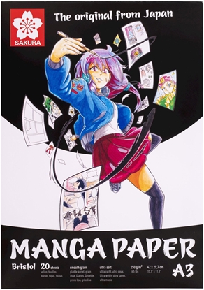 Attēls no Sakura 99MANPADA3, Art paper, 250 g/m², 20 sheets