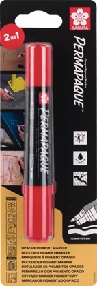 Picture of Sakura Marker Permapaque Dual Point czerwony, Sakura