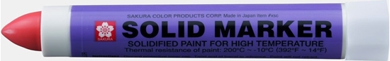 Изображение Sakura Marker Solid czerwony do wysokich temperatur, Sakura