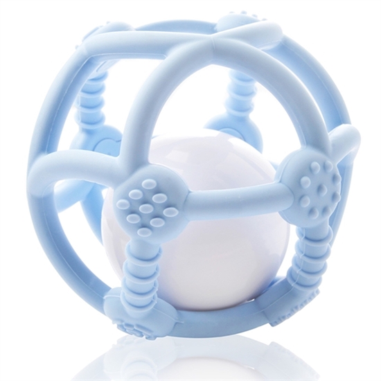 Picture of Sale! Kidsme silicone teether ball light blue 9672S