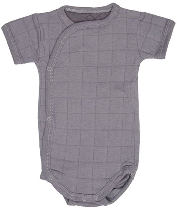 Picture of Sale! Lodger Romper Solid cotton bodysuit with short sleeves Donkey 68 cm RFS 078_68