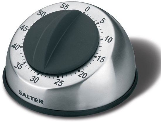 Picture of Salter 338 SSBKXR15 Stainless Steel Mechanical Timer