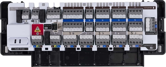 Изображение Salus Przewodowa listwa sterujca CB500 z wbudowanym moduem, 5 stref, 230V CB500