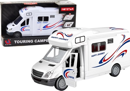 Attēls no Samochód Kamper Biay wiata Dwiki Otwierane Drzwi LEAN Toys