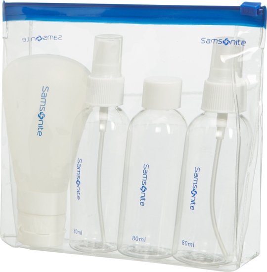 Picture of Samsonite travel kit, 4-piece bottle set