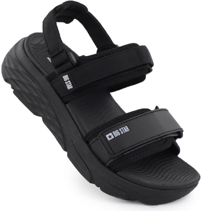 Изображение Sanday sportowe damskie na rzep czarne Big Star RR274A076 38