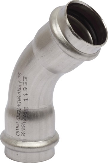 Picture of SANHA Kolano SANHA-NIROSAN-Stahl szlachetna d45° d15SANHA