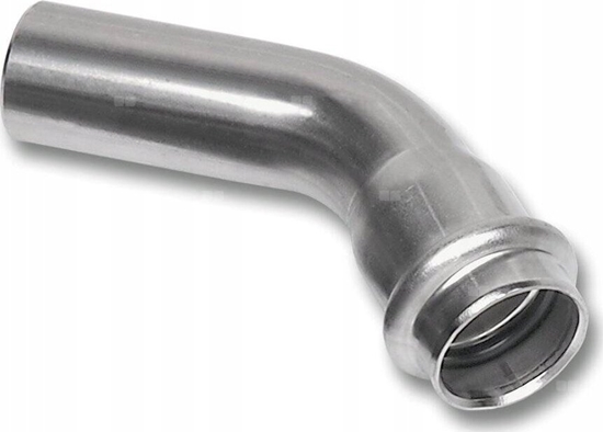 Picture of SANHA Kolano SANHA-NIROSAN-Stahl szlachetna d45° d18 jednokielichoweSANHA