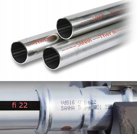 Picture of SANHA SANHA-Therm Rura ocynkowana w sztangach po 6 m 22x1,5