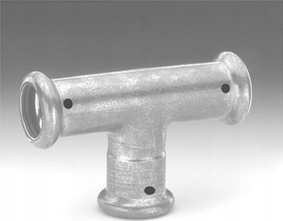 Picture of SANHA Trójnik redukcyjny SANHA-THERM C-Stahl d22x18x18SANHA