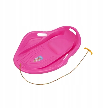 Picture of Sanki dla Dzieci lizgacz lizg na nieg Plastikowe Róowe MARMAT 30 kg
