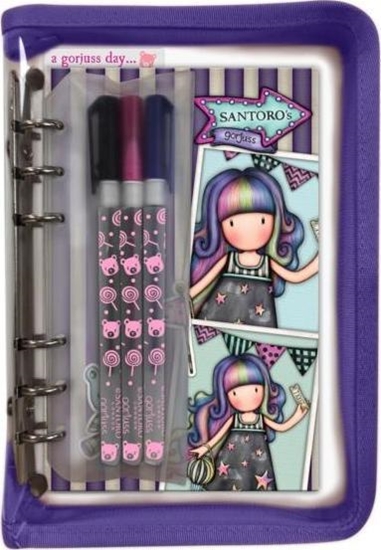 Изображение Santoro ZESTAW PRZYBORÓW SZKOLNYCH, ORGANIZER - GORJUSS - UP AND AWAY