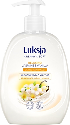 Picture of Sarantis Luksja Creamy & Soft Relaksujce Kremowe Mydo w pynie Jamin i Wanilia 500ml