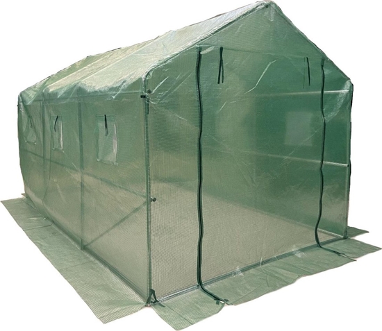 Picture of Saska Garden FOLIA POSZYCIE COVER NA TUNEL OGRODOWY SZKLARNI 200x350x200CM ZIELONA