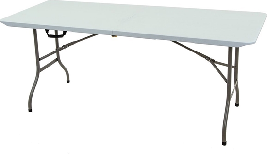 Picture of Saska Garden STÓ CATERINGOWY BANKIETOWY SKADANY W WALIZK 180X70CM MAX.120KG Kolor: Biay