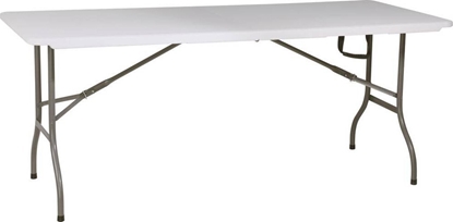 Attēls no Saska Garden STÓ CATERINGOWY SKADANY W WALIZK 180x70CM MAX.100KG BIAY