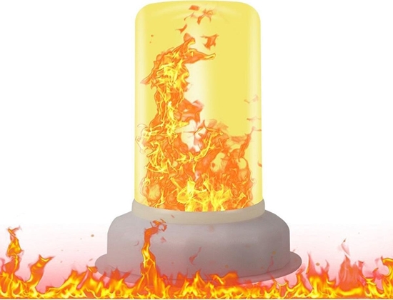 Picture of Saska Garden wieca LED efekt pomienia 7.5x9.5 cm