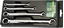 Attēls no SATA SATA KLUCZ OCZKOWY E-TORX 4szt. DWUSTRONNY